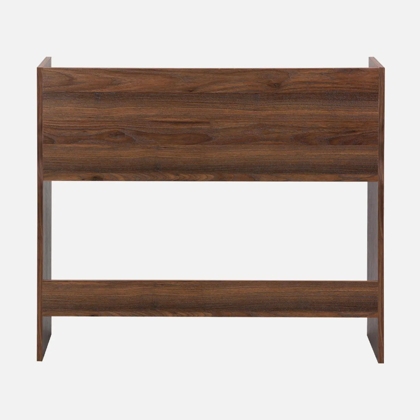 Wooden decor desk with 2 storage compartments