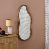Wooden mirror