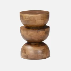Wooden side table