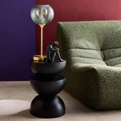 Wooden side table