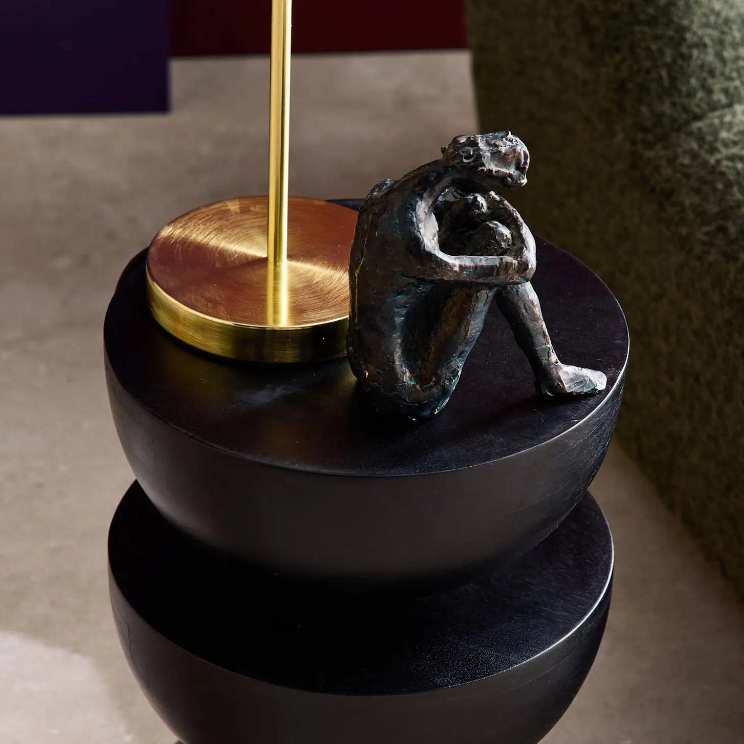 Wooden side table