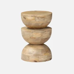 Wooden side table
