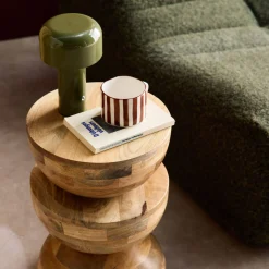 Wooden side table