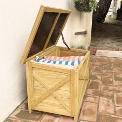 Wooden storage box