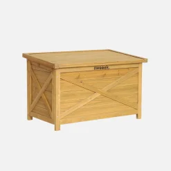 Wooden storage box