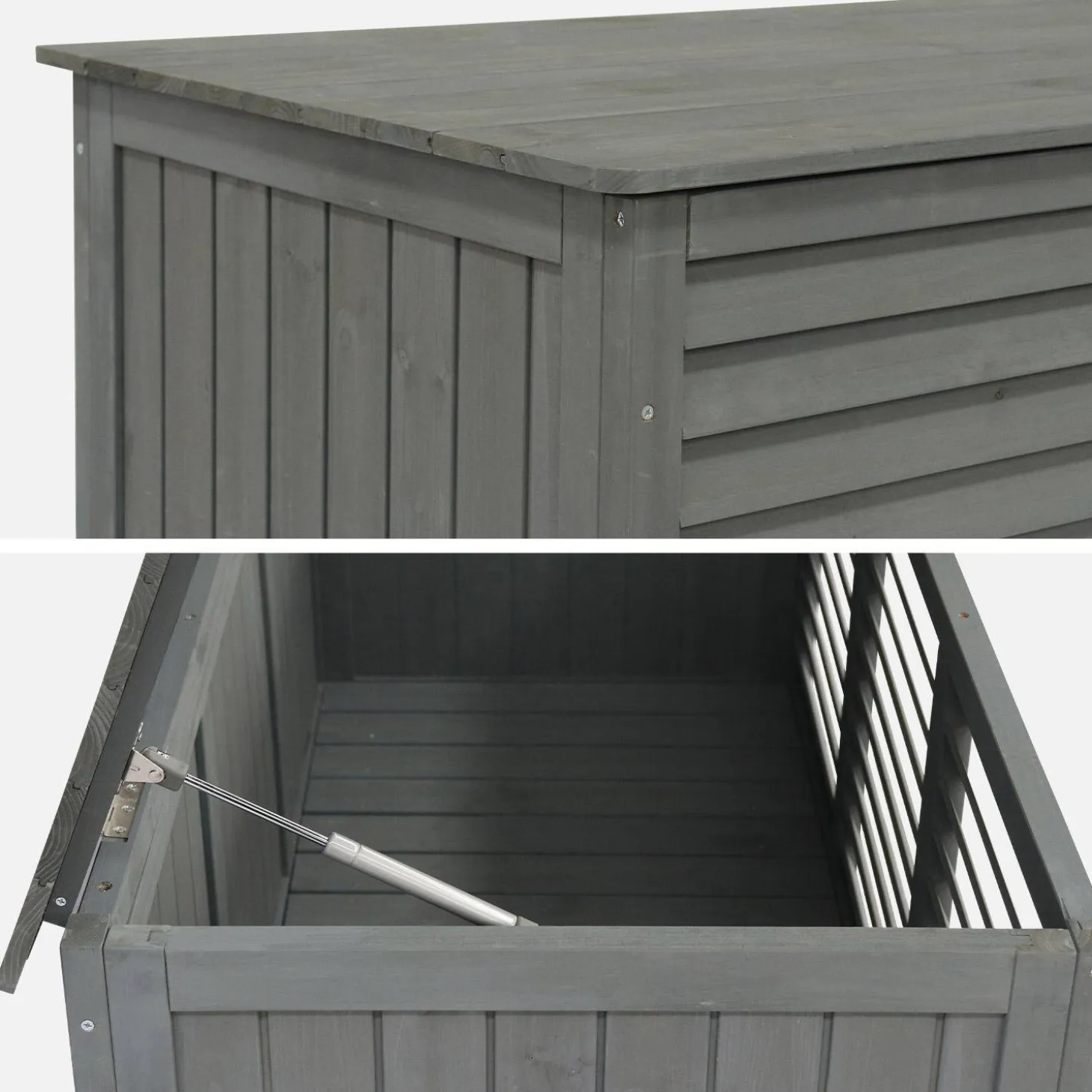 Wooden storage box 330L
