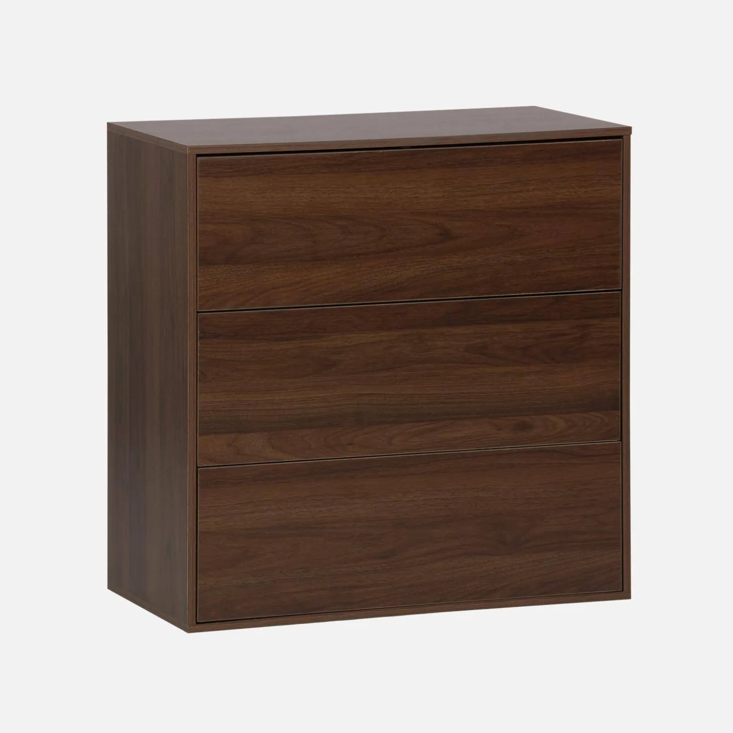 Wooden storage unit, 3 drawers
