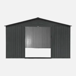 (11 x 10ft) 10.85m² metal garden shed