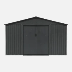 (11 x 10ft) 10.85m² metal garden shed