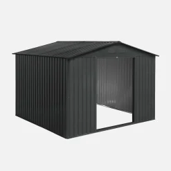 (9 X 8.5ft) 7.06m² metal garden storage shed