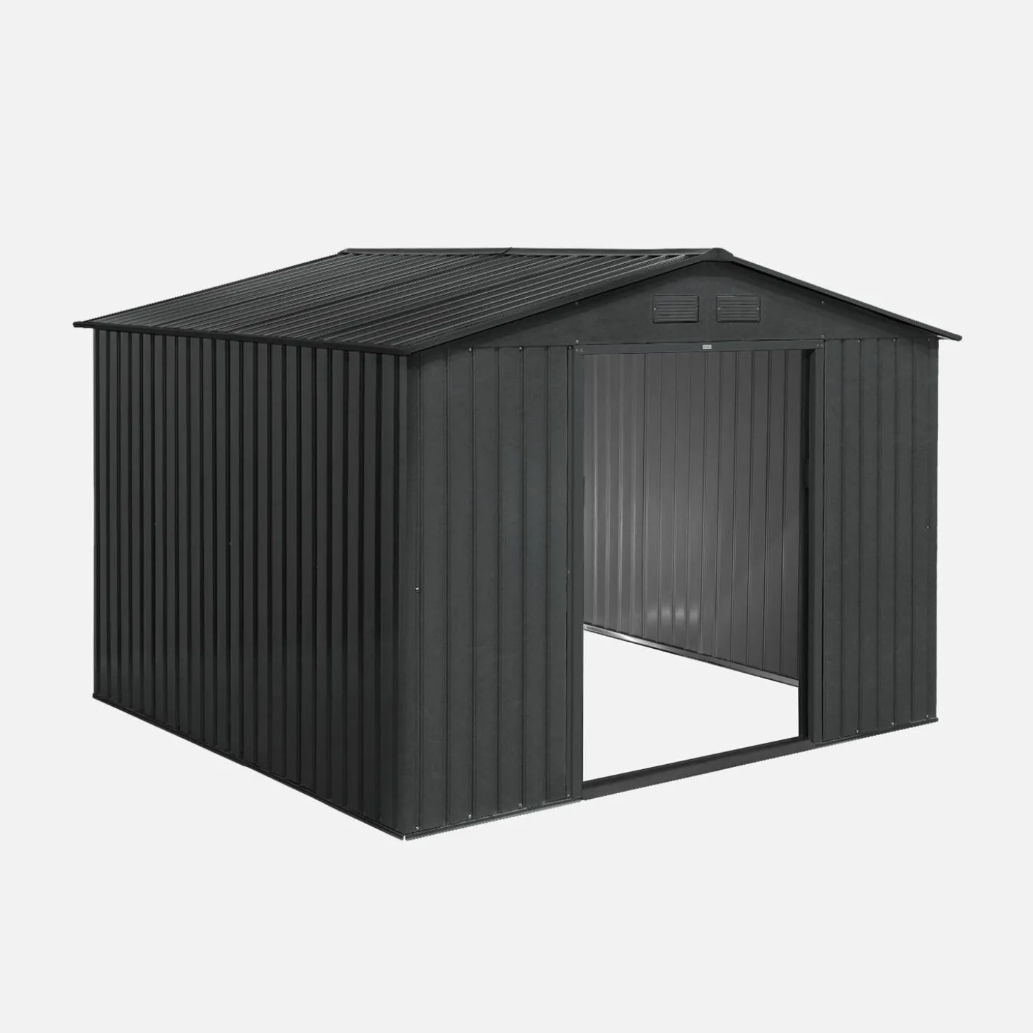 (9 X 8.5ft) 7.06m² metal garden storage shed