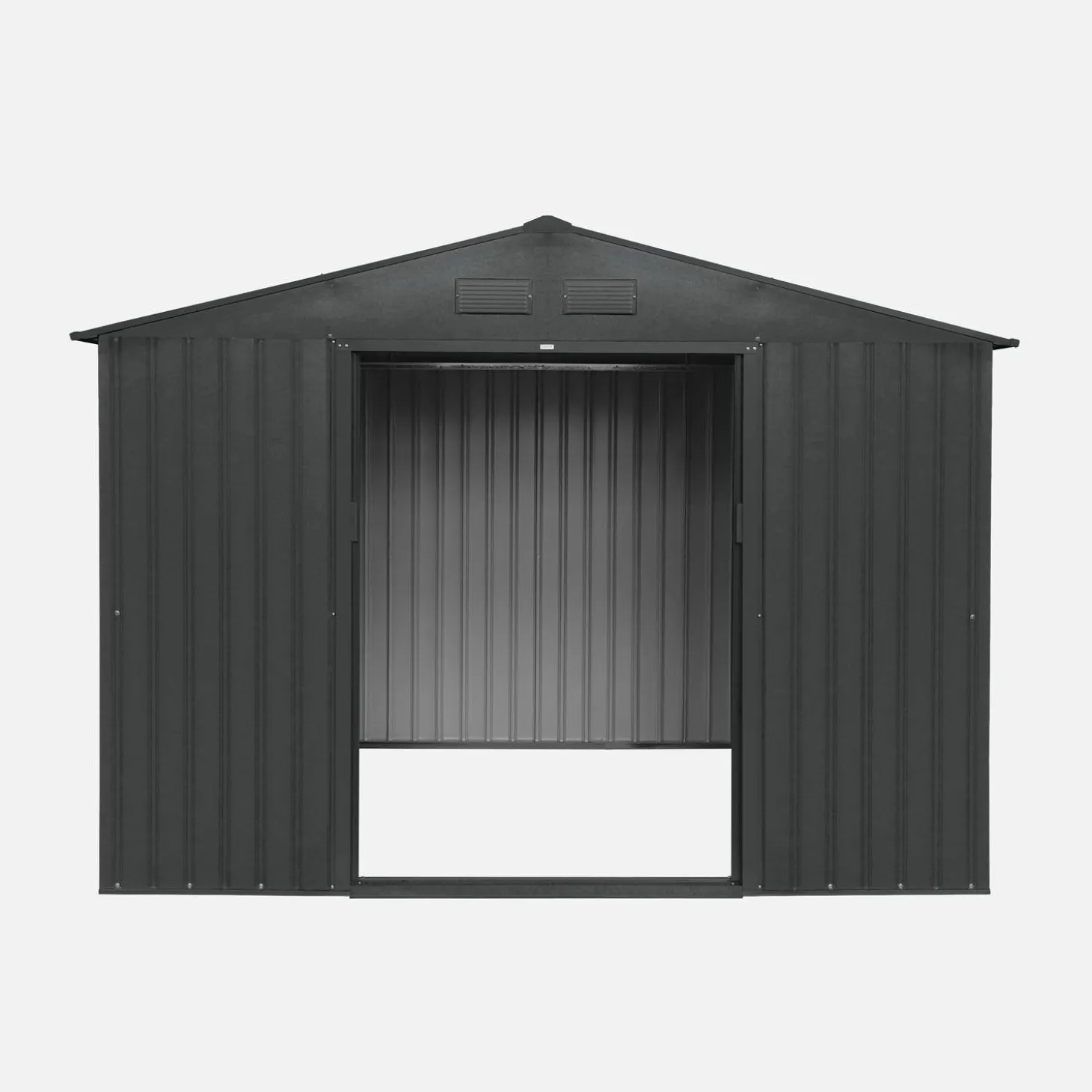 (9 X 8.5ft) 7.06m² metal garden storage shed