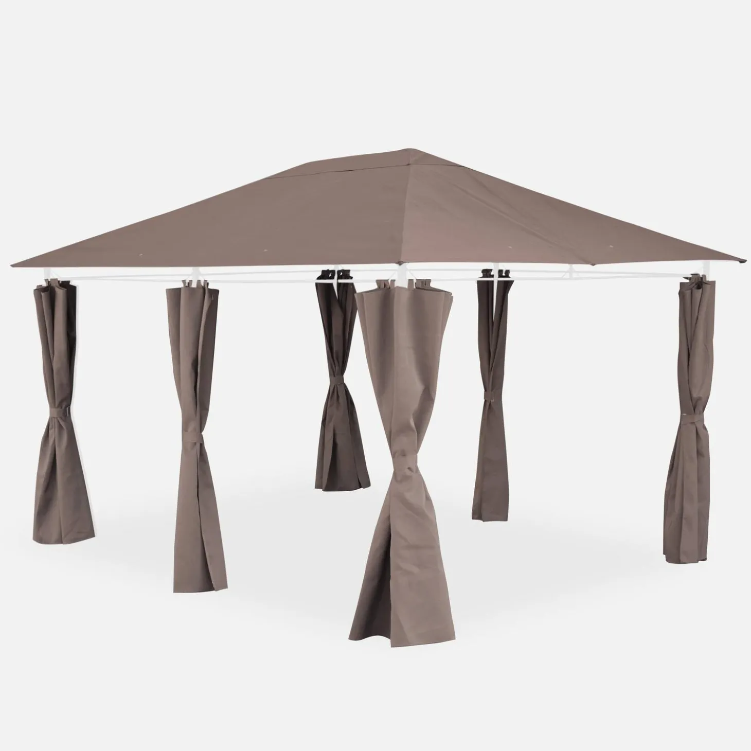 3x4m canopy roof and side curtain kit