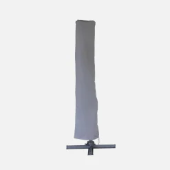 3x3m cantilever parasol + 50x50cm weighted slabs with protected cover included