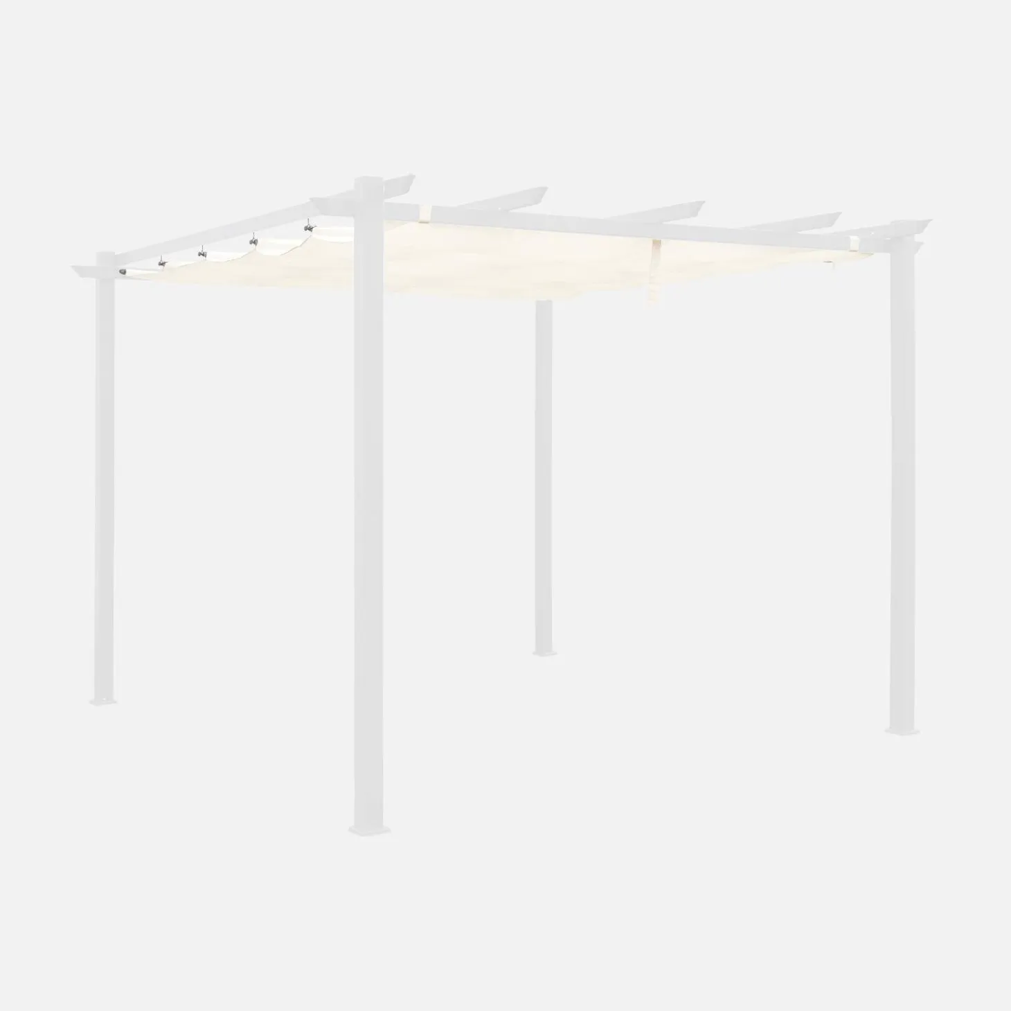 3x3m Isla pergola roof cover
