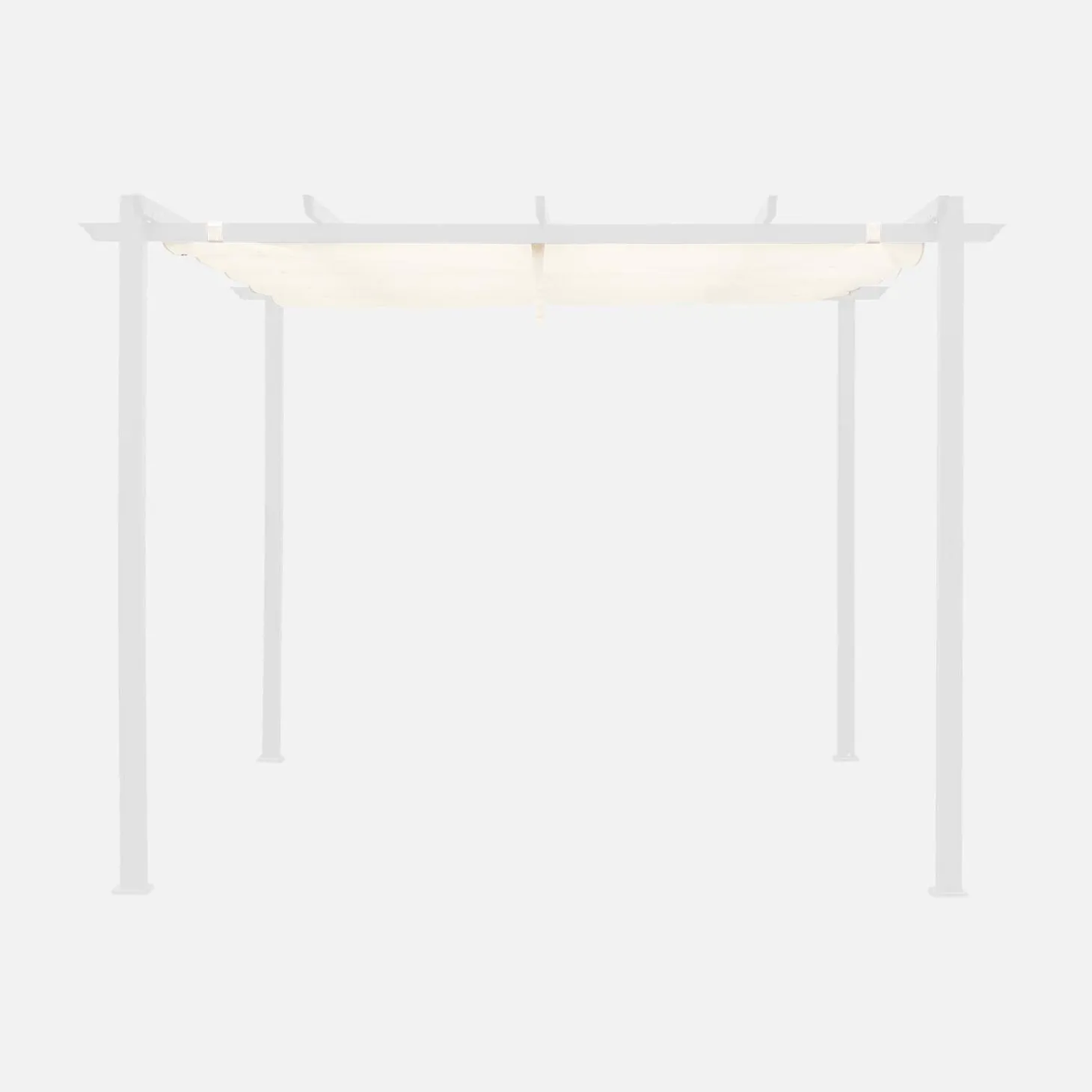 3x3m Isla pergola roof cover