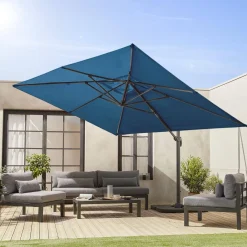 3x4m rectangular cantilever parasol