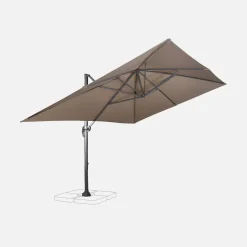 3x4m rectangular cantilever parasol
