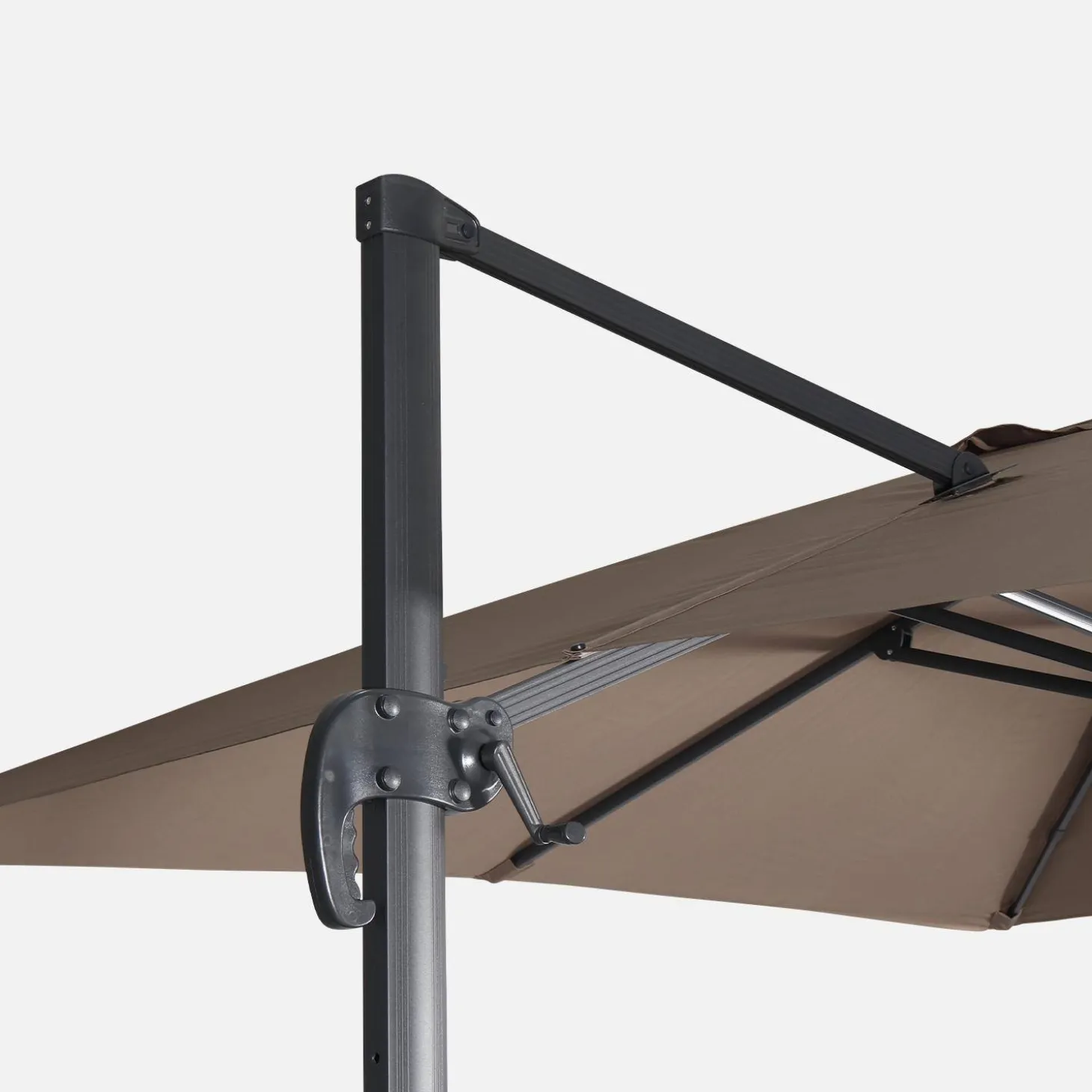 3x4m rectangular cantilever parasol