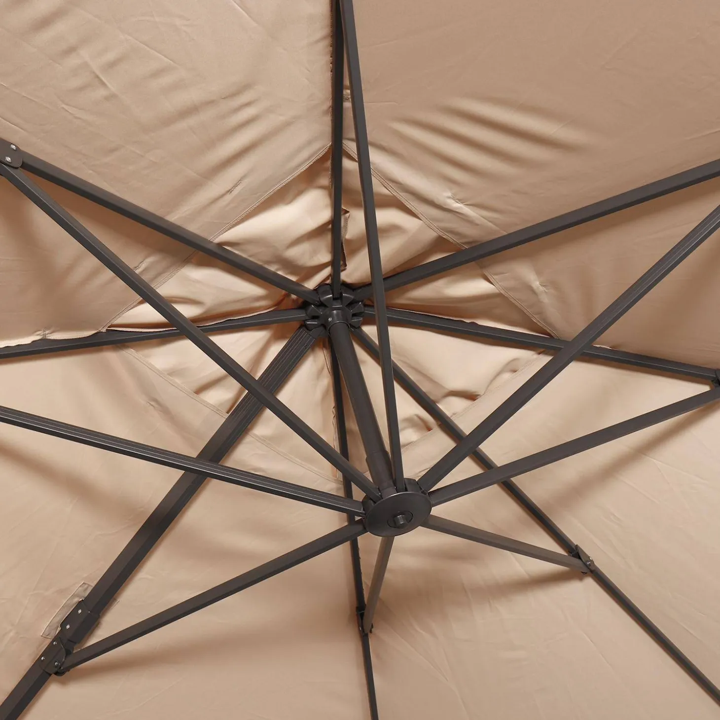 3x4m rectangular cantilever parasol