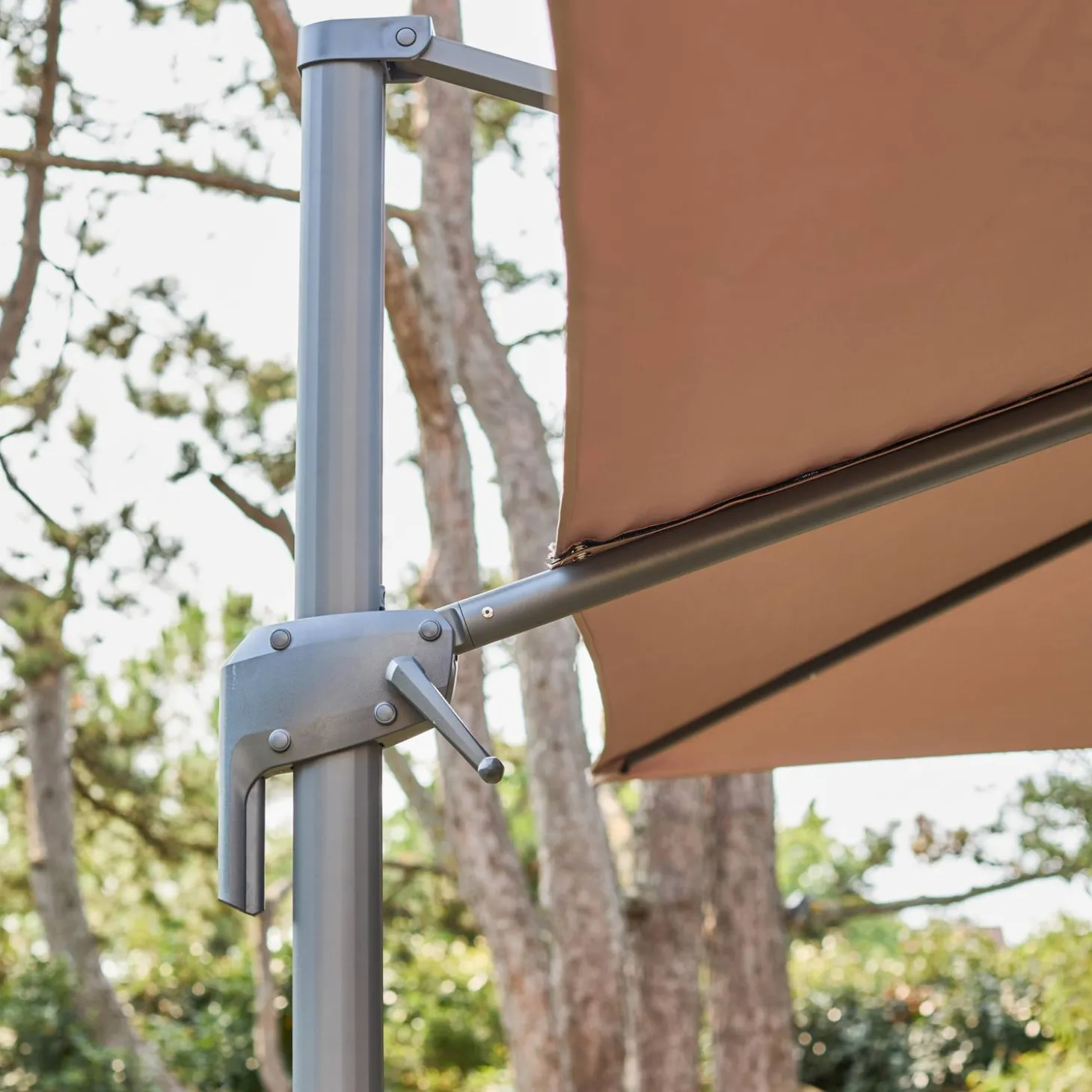3x4m rectangular cantilever parasol