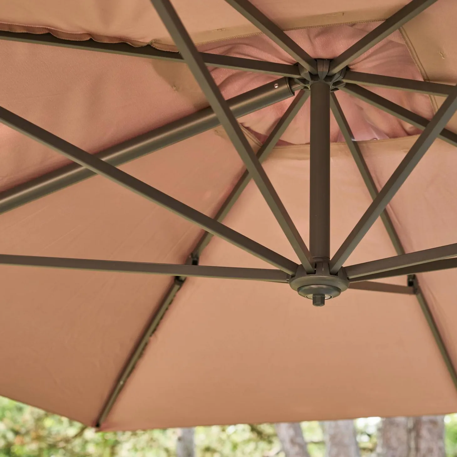 3x4m rectangular cantilever parasol