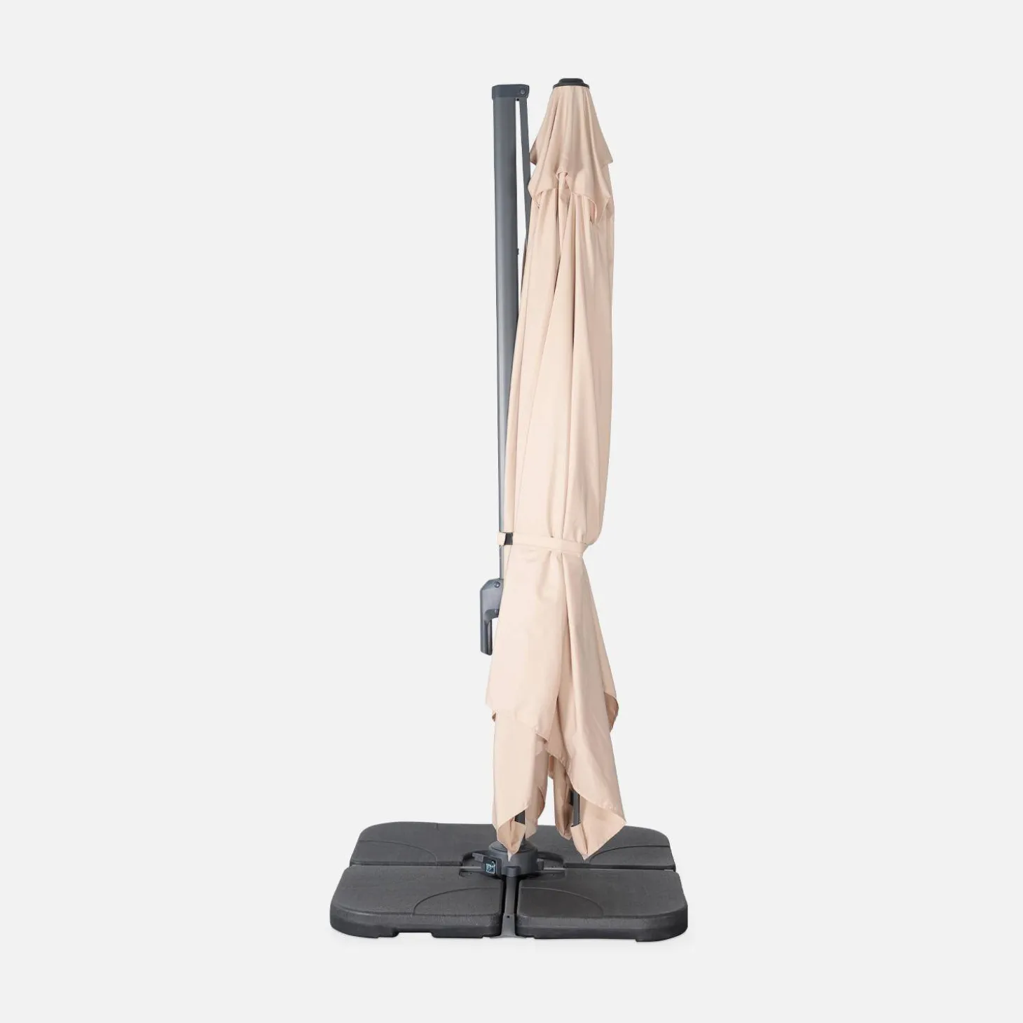 3x4m rectangular cantilever parasol