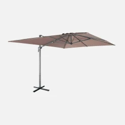 3x4m rectangular cantilever parasol