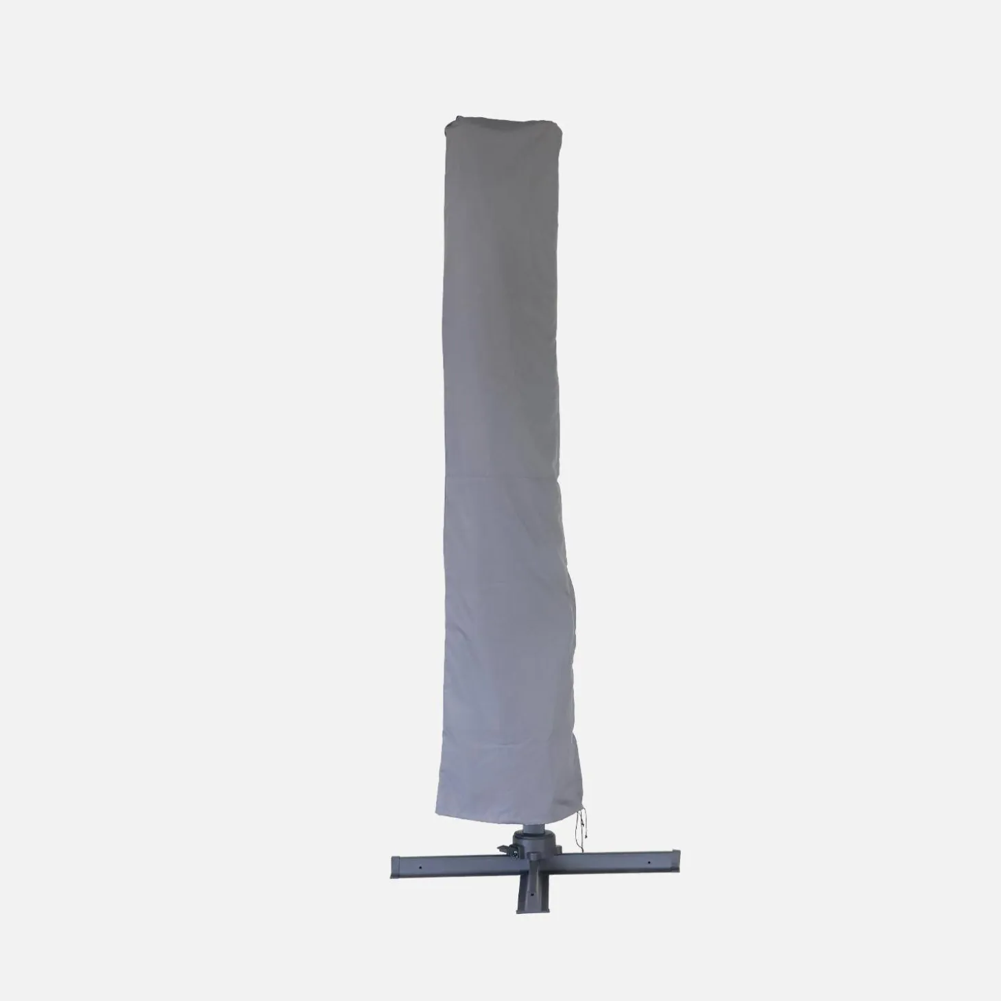 3x3m square cantilever parasol with cover included