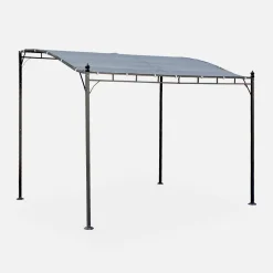 3x2.5m wall-mounted pergola