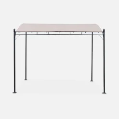 3x2.5m wall-mounted pergola