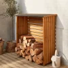 120x45x120cm wooden log shelter